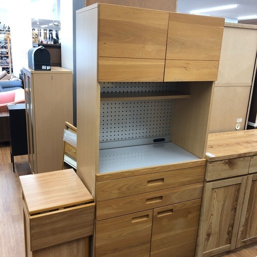 UNICO レンジボード 3枚扉 売ります！取りに来れる方限定！