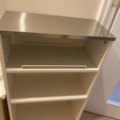 [山善] ワゴン キッチンワゴン キャスター付き 4段の画像