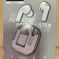 【新品】ワイヤレスイヤホン Hi-Res 音質 95gの画像