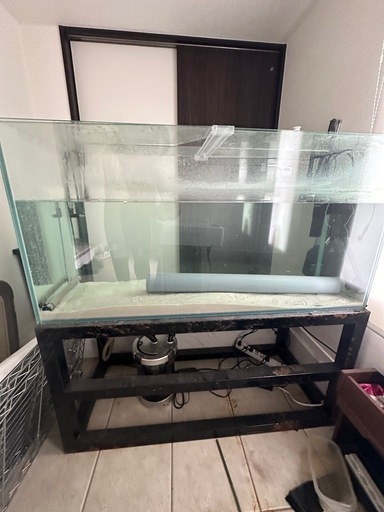 120cm水槽セット 濾過器 水槽台