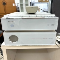 桐生店【現状品】j9-32 SONY ソニー DVD/SA-CD DECK RECEIVER HCD-SET 2004年製の画像
