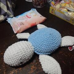 ◯かめ のぬいぐるみ の画像
