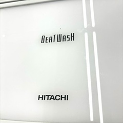 桐生店【現状品】j9-34 洗濯機 HITACHI 日立 BW-V80C 2019年製 ホワイト ※通電確認済みの画像