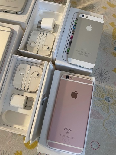 中古iPhone4台セット箱有附属品一部有