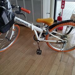 ★ジモティ割あり★  軽快自転車 24インチ ピンク クリーニン...