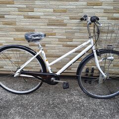 中古自転車 3段変速 27インチ LEDオートライト 軽整備済み 防犯登録対応 町田市 相模原市 MM428