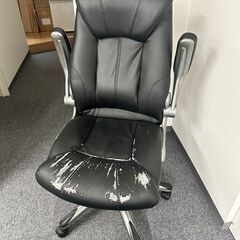 事務用　机＆椅子2脚セットお譲りします！！の画像