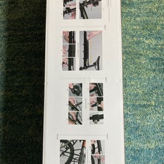 一度取り付けしただけのほぼ新品♪自転車リアキャリアの画像