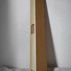 無印良品 壁に付けられる家具 棚 ８８ｃｍ オーク材の画像