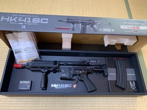 東京マルイ 次世代電動ガン HK416Cカスタム 外箱・取説付