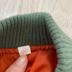 男の子90サイズ冬用ダウンジャンバーの画像