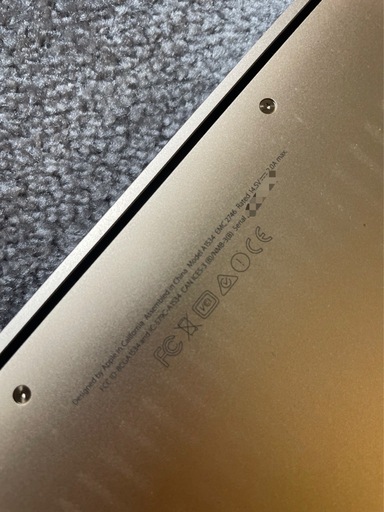 MacBookA1534箱/付属品有