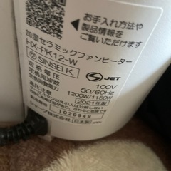 パナソニックファンフィーターの画像