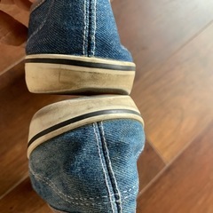 デニム　スリッポン　Mサイズの画像