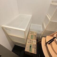 無印良品　プラスチック収納ケース　11点セットの画像
