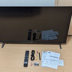 ［値下げしました］TCL 4K液晶カラーテレビ 43P635（2022年製）［中古動作品］の画像