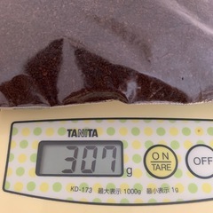 コーヒーかす　③  乾燥済みの画像