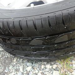 夏タイヤとホイールセット　DUNLOP215/45R17 91wの画像