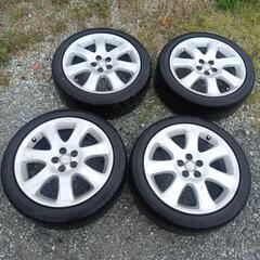 夏タイヤとホイールセット　DUNLOP215/45R17 91w