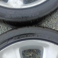 夏タイヤとホイールセット　DUNLOP215/45R17 91wの画像