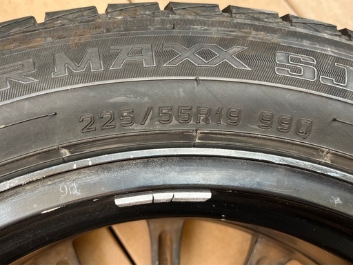 CX-8 スタッドレス レアマイスター ダンロップ 225 55 R19 4本