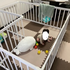 ニトリ　ベビーサークル