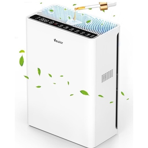空気清浄機【50畳対応・強力浄化・花粉対策】 PM2.5自動検知 3段風量設定 HEPAフィルター アロマ対応 消臭 除菌
