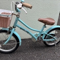 子供用自転車 16インチ　ライトブルー