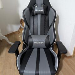 AK RACING🟥ゲーミング回転座椅子 チェア ブラック×グレー定価49800の画像