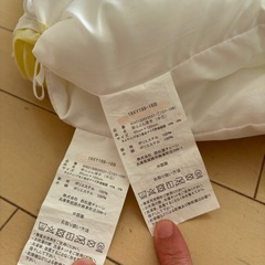 ベビーベッド用お布団セット【西松屋】の画像