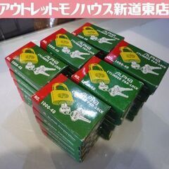 未使用品 ALPHA 南京錠 CYLINDER PAD-LOCK No,1000-40 30個セット アルファ シリンダー錠 カギ 鍵 かぎ 錠 札幌市東区 新道東店