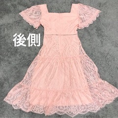 TICOSAワンピース Mサイズ レース　ハートネック　総レース　ドレス　の画像