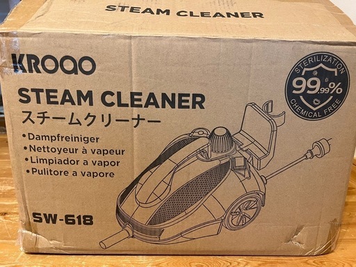 ✨99.9%除菌✨スチームクリーナー 大容量タンク 高温スチーム 床  油汚れ