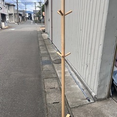 ポールハンガー　木製　