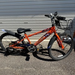22インチ　マウンテンバイク　自転車