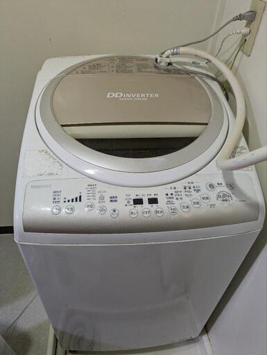 洗濯機9キロ、乾燥4.5キロヒータータイプ