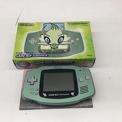 ◇ドリーム尼崎1号館◇ ゲームボーイアドバンス本体 セレビィグリーンの画像