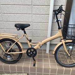 折りたたみ　自転車　新品　シマノ６段