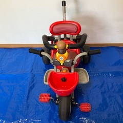 アイデスカーゴ　三輪車（アンパンマンクラクション付