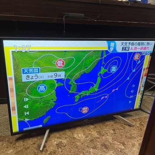 SONY/ソニー ブラビア BRAVIA 4K液晶テレビ 43V型 2019年製 KJ-43X7500F 43インチ 札幌 東区