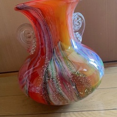 ガラス　花瓶　フラワーべースの画像