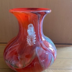 ガラス　花瓶　フラワーべースの画像