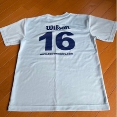 バトミントンwilson練習着　