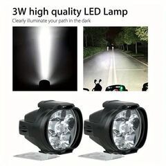 バイク用ＬＥＤスポットライトの画像
