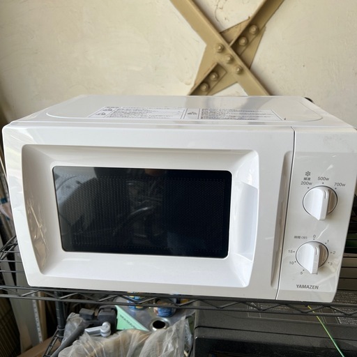 2022年製電子レンジ山善YAMAZEN