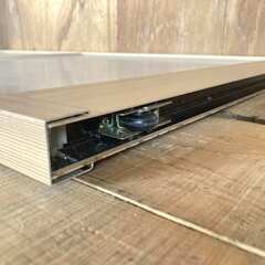 引違い障子戸　2枚セット　レトロな和風建具　ガラス入り　アルミ製の画像