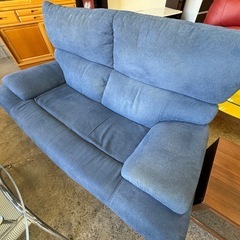 ♻️ファブリック3人掛ソファ 【ネット決済・配送可・3ヶ月保証】の画像