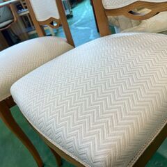 【愛品館八千代店】SELVA　ダイニングチェア　２脚セットの画像