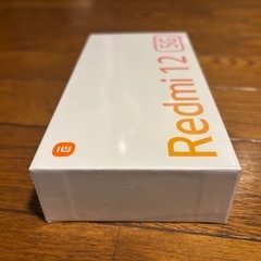 【新品未使用未開封品 】Redmi 12 5G Xiaomi スカイブルー XIG03 ソフトバンク シャオミ レドミ12の画像