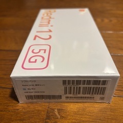 【新品未使用未開封品 】Redmi 12 5G Xiaomi スカイブルー XIG03 ソフトバンク シャオミ レドミ12の画像